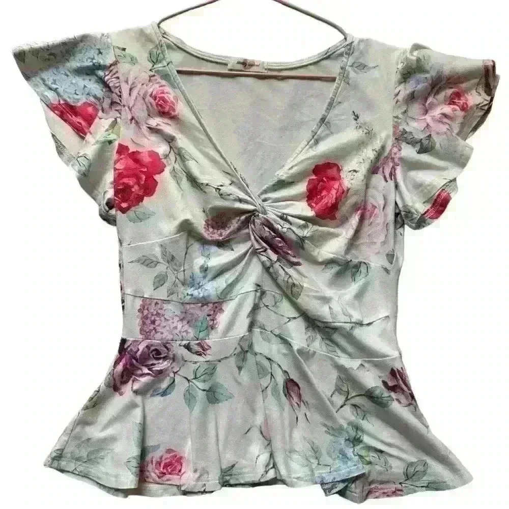 Y2K Floral Cami